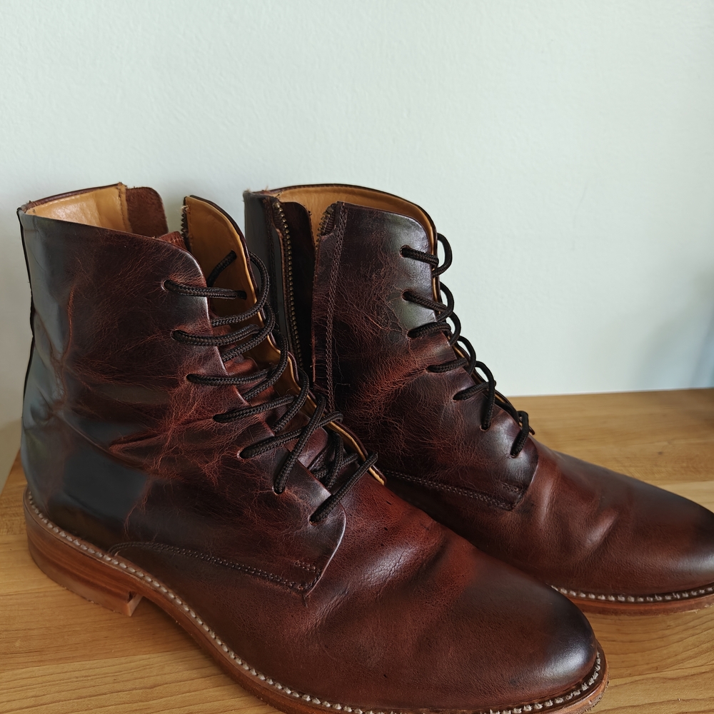Freebird Rich Brown/Cognac Leather Boots